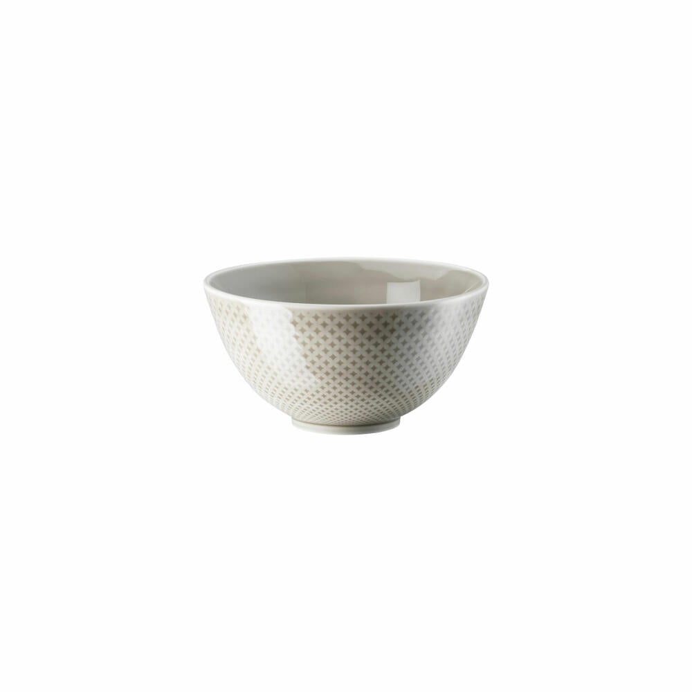 Rosenthal Schale Junto Pearl Grey, Porzellan, Grau, 15 cm, 10540-405201-15215