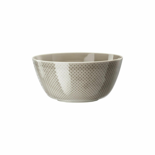 Rosenthal Schüssel Junto Pearl Grey, Porzellan, Grau, 22 cm, 10540-405201-13322