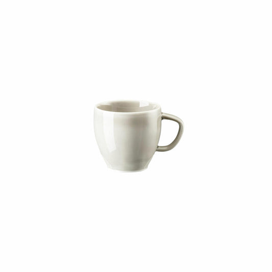 Rosenthal Espresso-Obertasse Junto Pearl Grey, Porzellan, Grau, 80 ml, 10540-405201-14717
