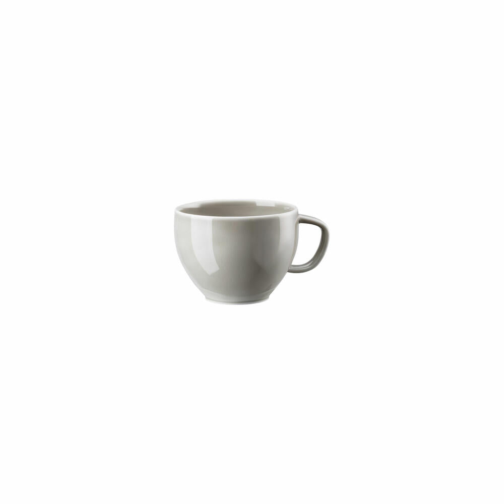 Rosenthal Kombi-Obertasse Junto Pearl Grey, Porzellan, Grau, 280 ml, 10540-405201-14772