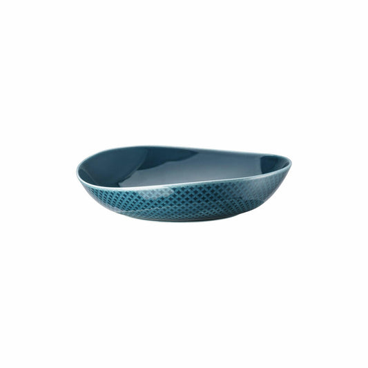 Rosenthal Teller Junto Ocean Blue tief, Porzellan, Blau, 22 cm, 10540-405202-10352