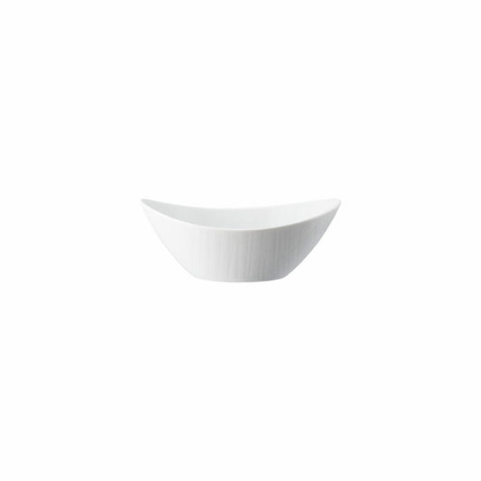 Rosenthal Schale Mesh oval, Porzellan, Weiß, 15 x 11 cm, 11770-800001-15751