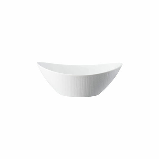 Rosenthal Schale Mesh oval, Porzellan, Weiß, 20 x15 cm, 11770-800001-15752