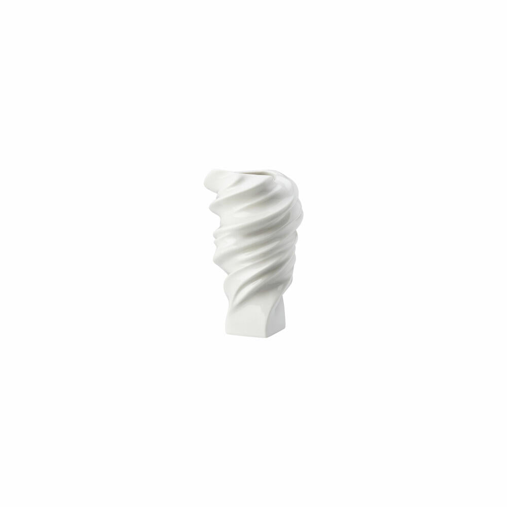 Rosenthal Vase Squall, Dekovase, Porzellan, Weiß, 11 cm, 14463-800001-26011