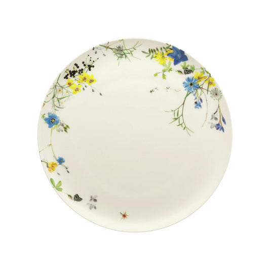 Rosenthal Speiseteller Brillance - Fleurs des Alpes, Bone China, Mehrfarbig, 27 cm, 10530-405108-10227