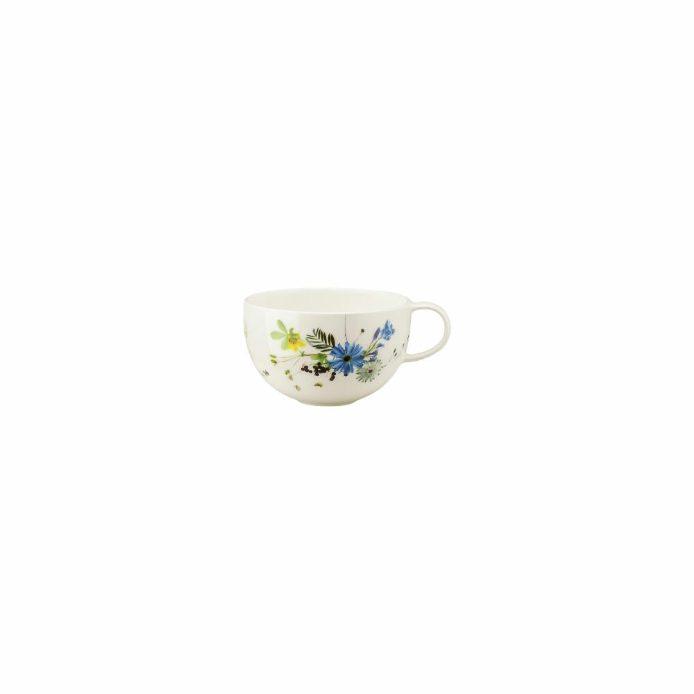 Rosenthal Tee- und Cappuccino-Obertasse Brillance - Fleurs des Alpes, Bone China, Mehrfarbig, 250 ml, 10530-405108-14677
