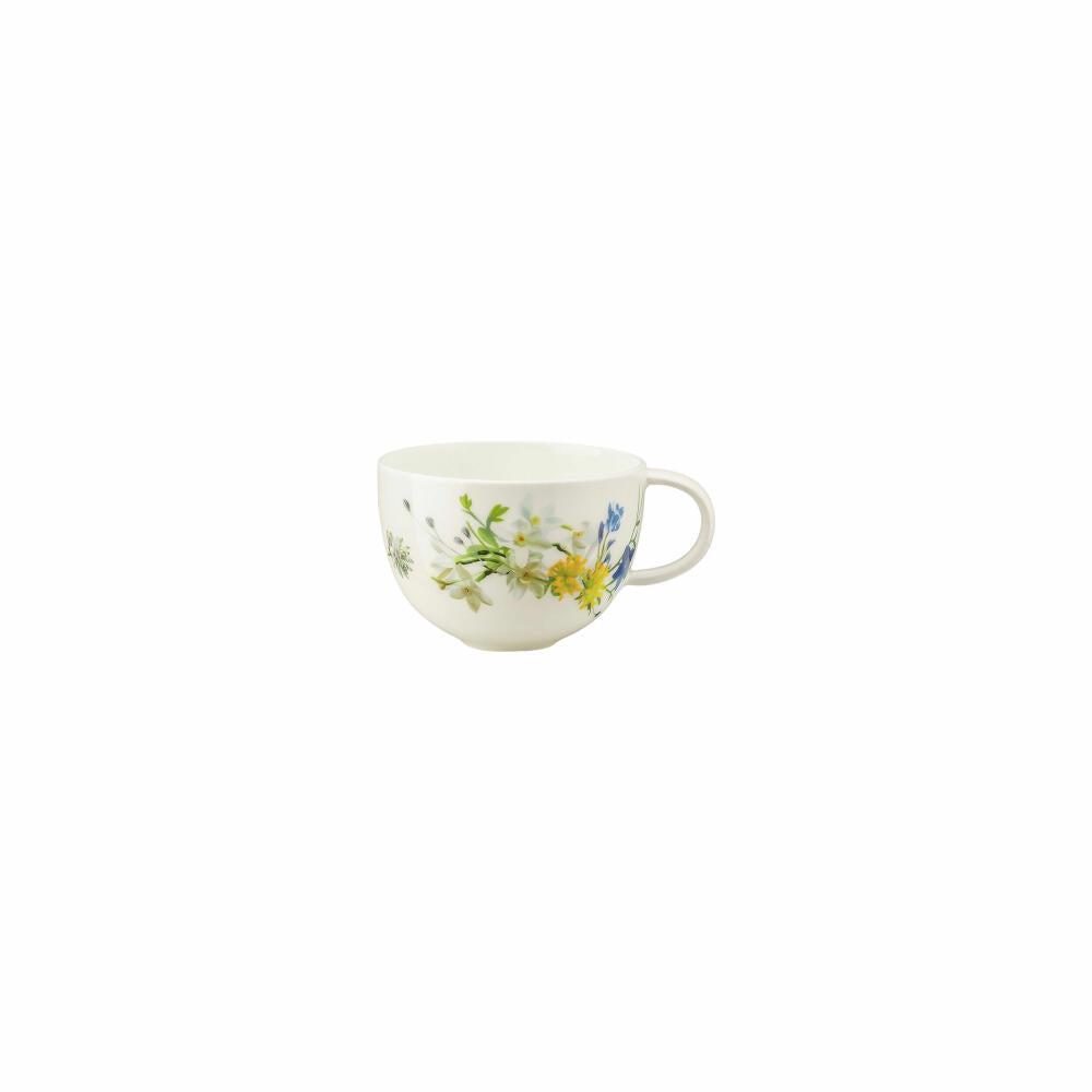 Rosenthal Kombi-Obertasse Brillance - Fleurs des Alpes, Bone China, Mehrfarbig, 300 ml, 10530-405108-14772