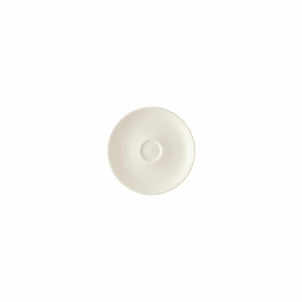 Rosenthal Espresso-Untertasse Coup Brillance, Bone China, Weiß, 10.8 cm, 10530-800001-14936