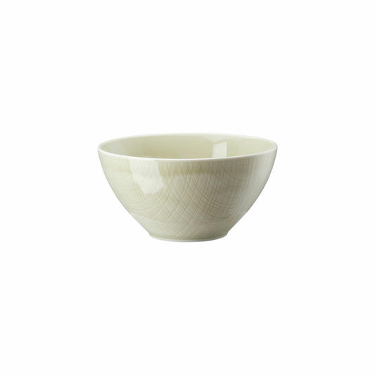 Rosenthal Schale Mesh Colours Cream hoch, Porzellan, Beige, 18 cm, 11770-405153-15299