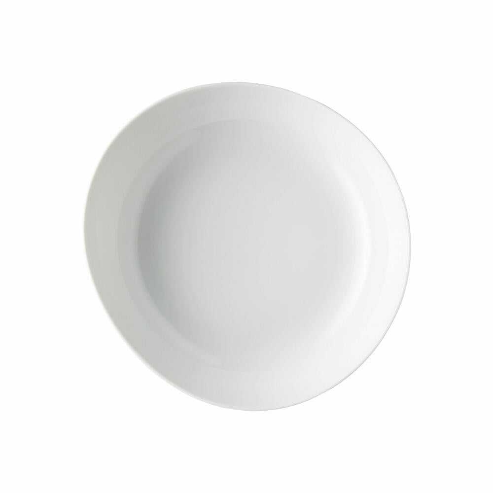 Rosenthal Teller Junto tief, Porzellan, Weiß, 25 cm, 10540-800001-10355