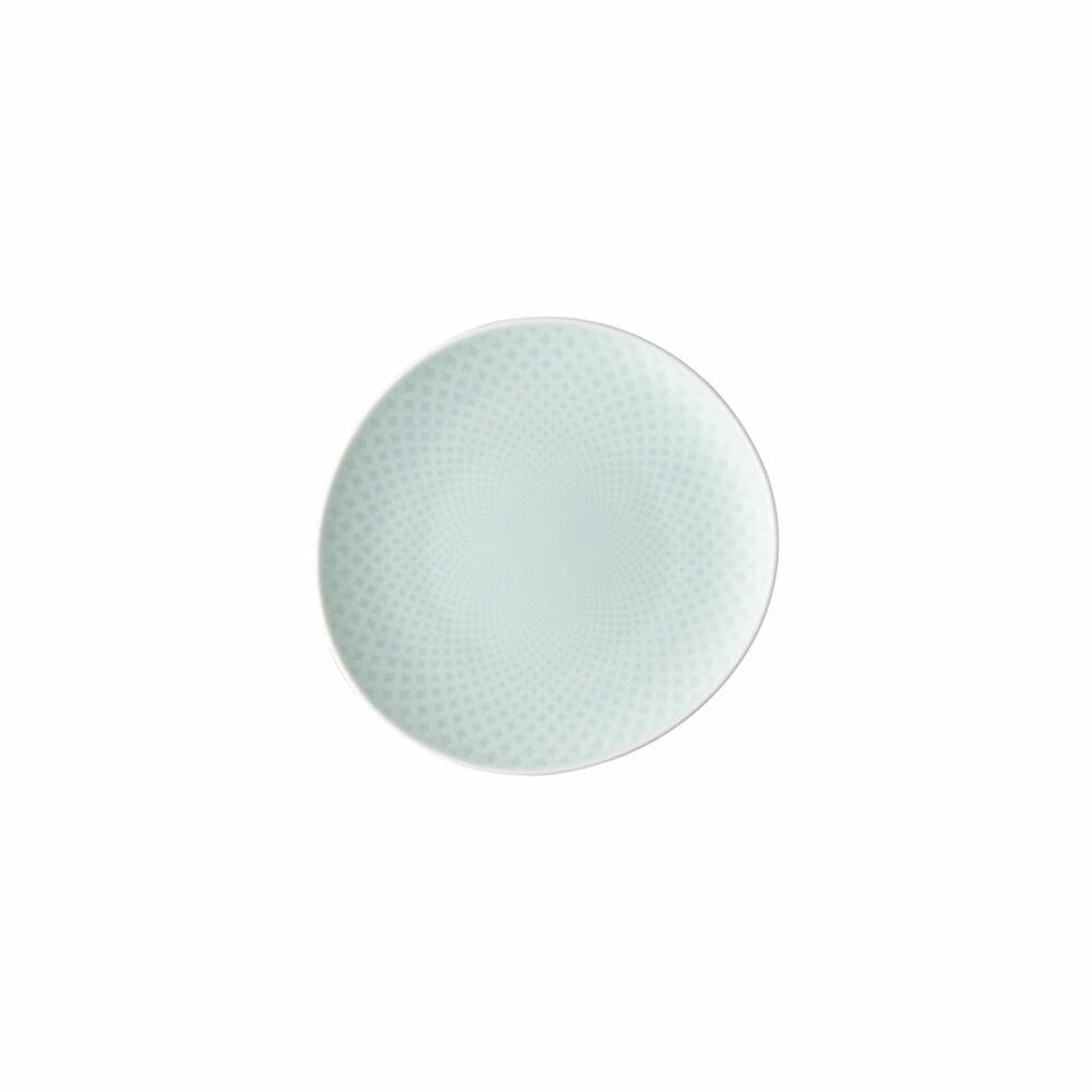 Rosenthal Teller Junto Opal Green flach, Porzellan, Grün, 16 cm, 10540-405204-10856