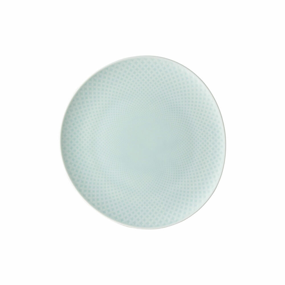 Rosenthal Teller Junto Opal Green flach, Porzellan, Grün, 22 cm, 10540-405204-10862
