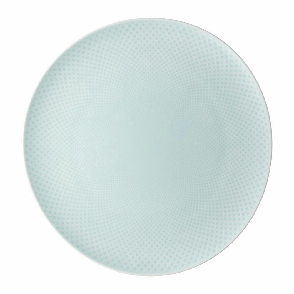 Rosenthal Teller Junto Opal Green flach, Porzellan, Grün, 32 cm, 10540-405204-10872