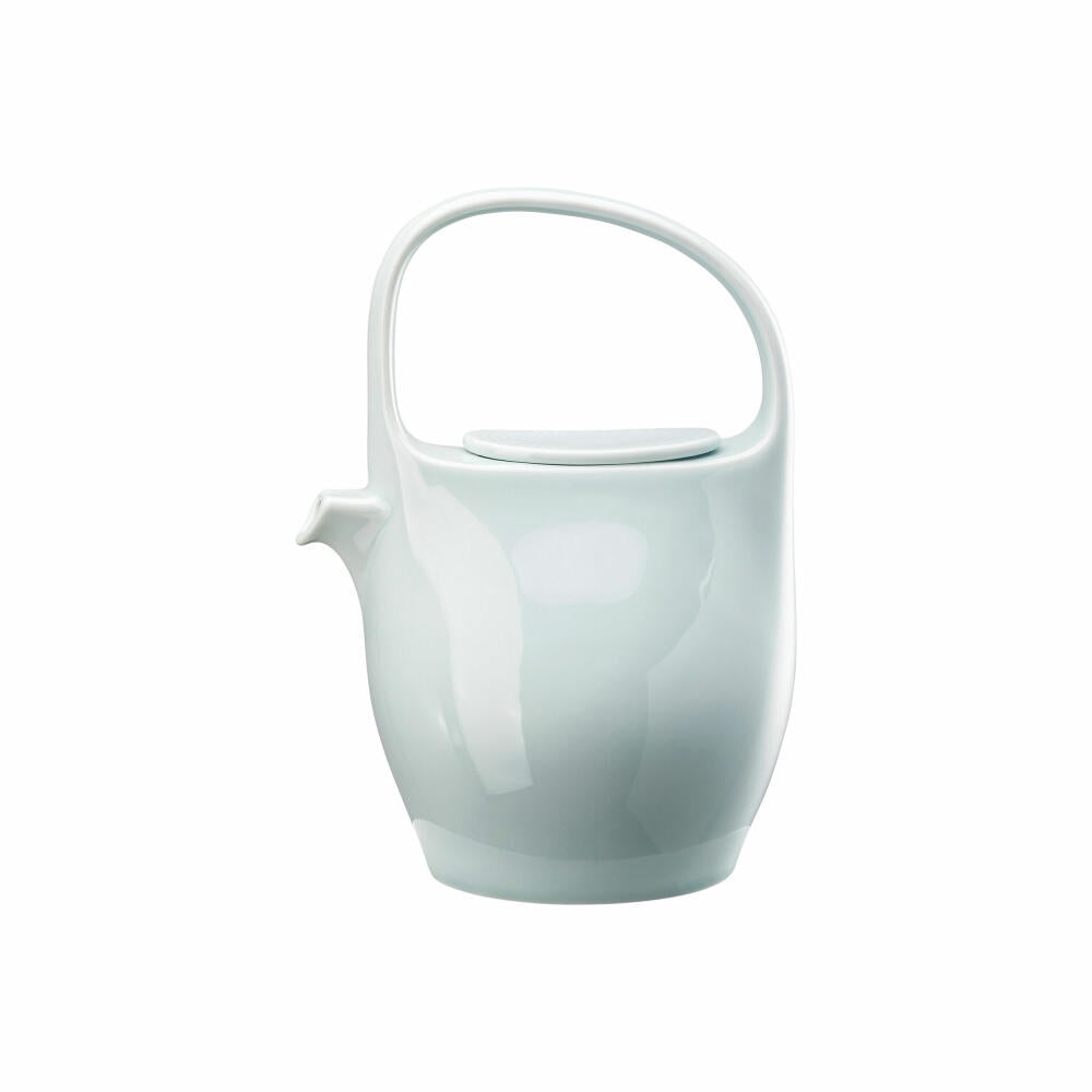 Rosenthal Teekanne Junto Opal Green für 6 Personen, Porzellan, Grün, 1.3 L, 10540-405204-14230