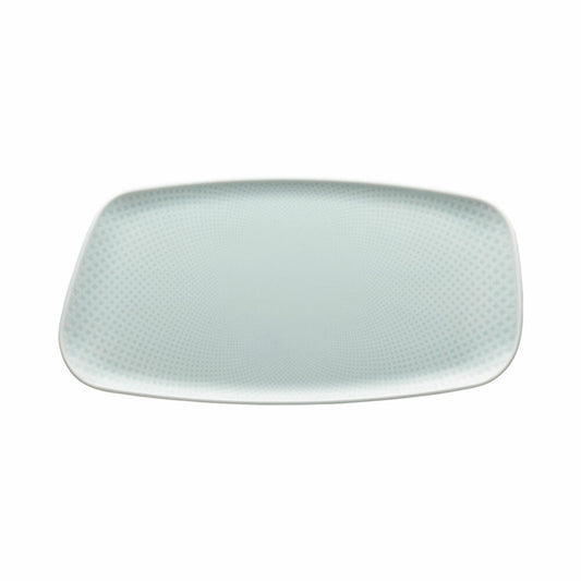 Rosenthal Servierplatte Junto Opal Green, Porzellan, Grün, 30 x 15 cm, 10540-405204-12437