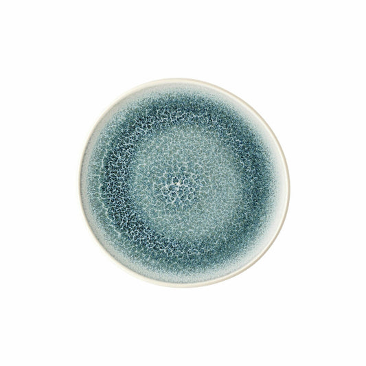 Rosenthal Teller Junto Aquamarine flach, Keramik, Blau, 22 cm, 21540-405253-60262