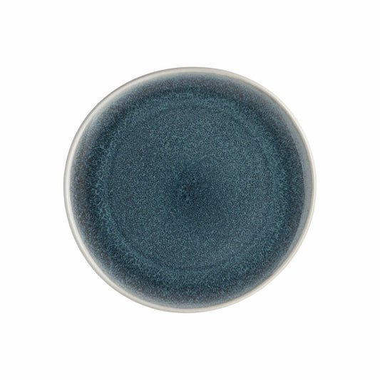 Rosenthal Teller Junto Aquamarine flach, Keramik, Blau, 25 cm, 21540-405253-60265