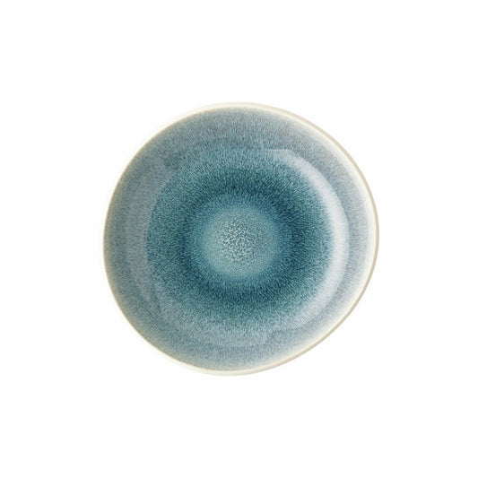 Rosenthal Teller Junto Aquamarine tief, Keramik, Blau, 22 cm, 21540-405253-60352