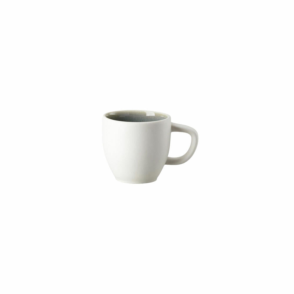 Rosenthal Espresso-Obertasse Junto Aquamarine, Keramik, Blau, 90 ml, 21540-405253-64717