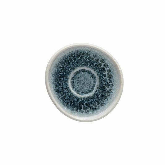 Rosenthal Espresso-Untertasse Junto Aquamarine, Keramik, Blau, 11.8 cm, 21540-405253-64716