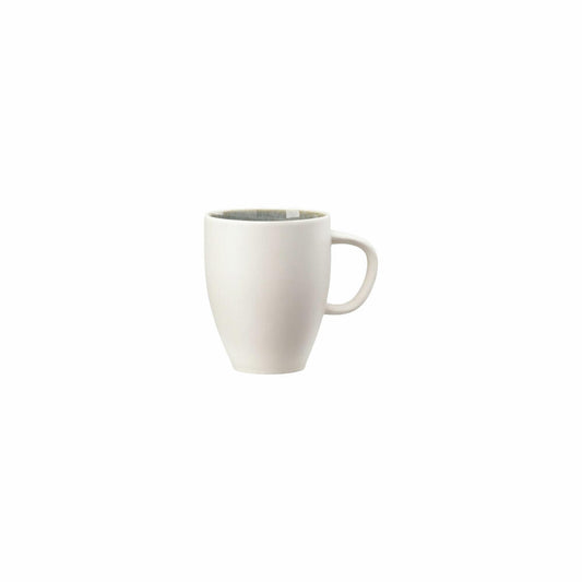 Rosenthal Henkelbecher Junto Aquamarine, Keramik, Blau, 380 ml, 21540-405253-65505