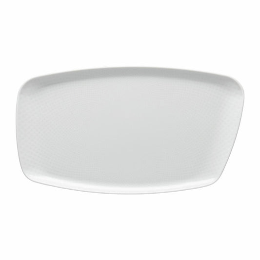 Rosenthal Servierplatte Junto, Porzellan, Weiß, 36 x 21 cm, 10540-800001-12439