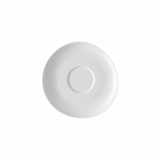 Rosenthal Cafe au Lait Untertasse Junto, Porzellan, Weiß, 17.9 cm, 10540-800001-14851