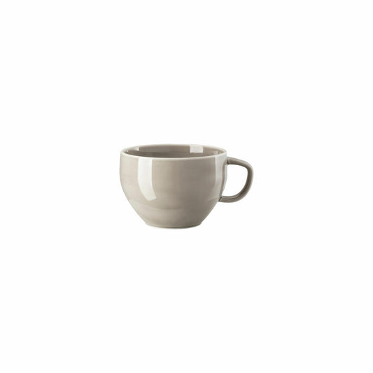 Rosenthal Cafe au Lait Obertasse Junto Pearl Grey, Porzellan, Grau, 400 ml, 10540-405201-14852