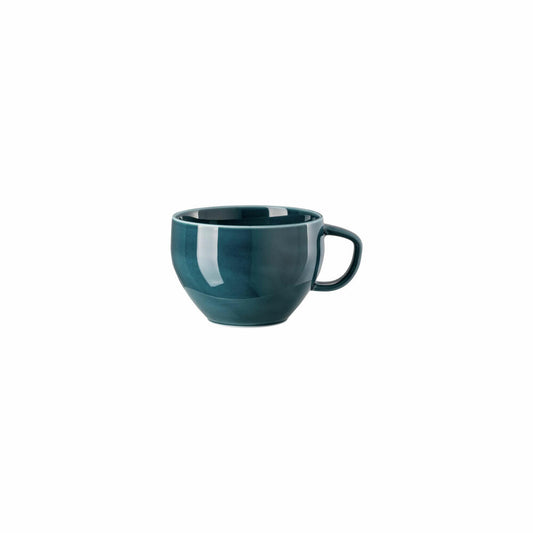Rosenthal Cafe au Lait Obertasse Junto Ocean Blue, Porzellan, Blau, 400 ml, 10540-405202-14852