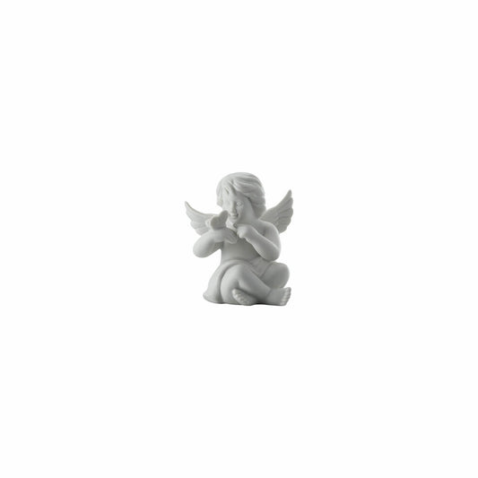 Rosenthal Dekofigur Engel mit Schmetterling, Porzellan, Weiß, 8 cm, 69055-000102-90525