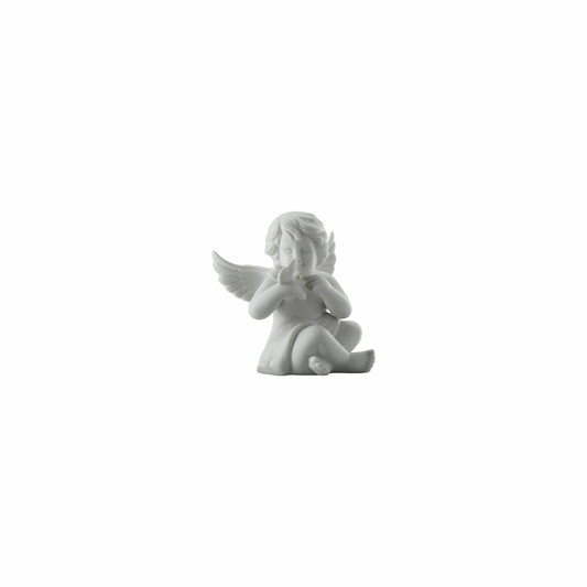 Rosenthal Dekofigur Engel mit Schmetterling, Porzellan, Weiß, 8 cm, 69055-000102-90525