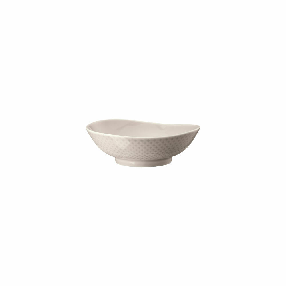 Rosenthal Bowl Junto Soft Shell, Schale, Porzellan, Grau, 15 cm, 10540-405207-10564