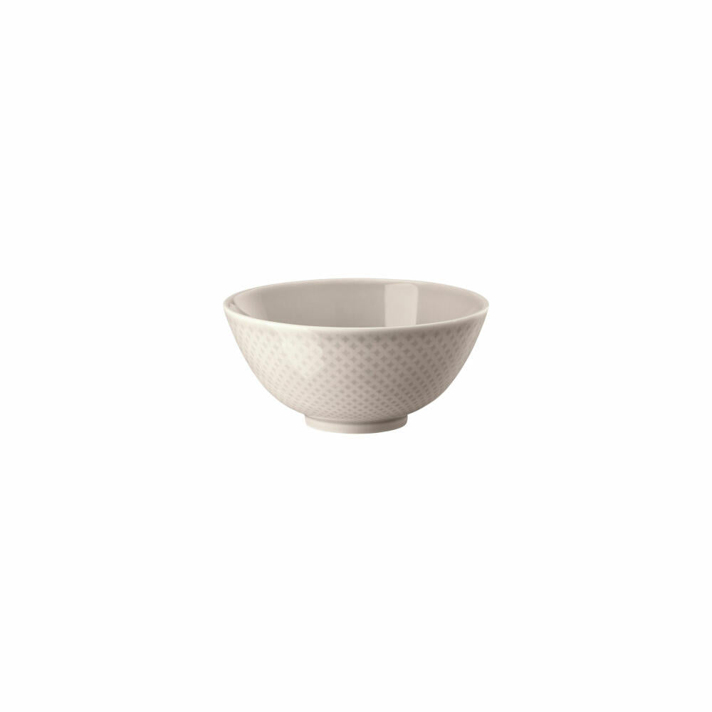 Rosenthal Schale Junto Soft Shell, Porzellan, Grau, 14 cm, 10540-405207-15214