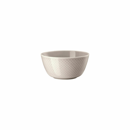 Rosenthal Müslischale Junto Soft Shell, Porzellan, Grau, 14 cm, 10540-405207-15454