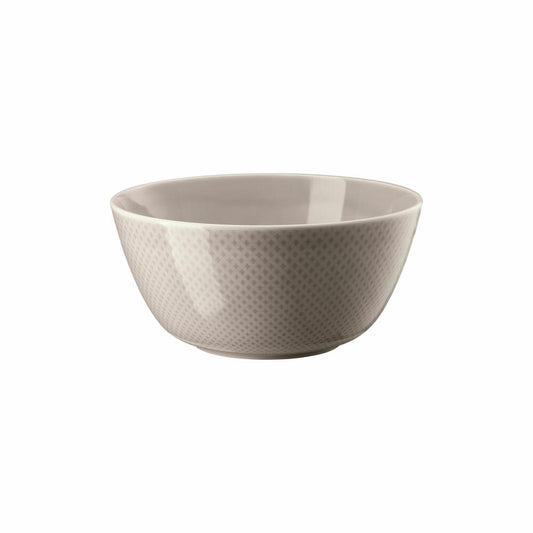 Rosenthal Schüssel Junto Soft Shell, Porzellan, Grau, 22 cm, 10540-405207-13322