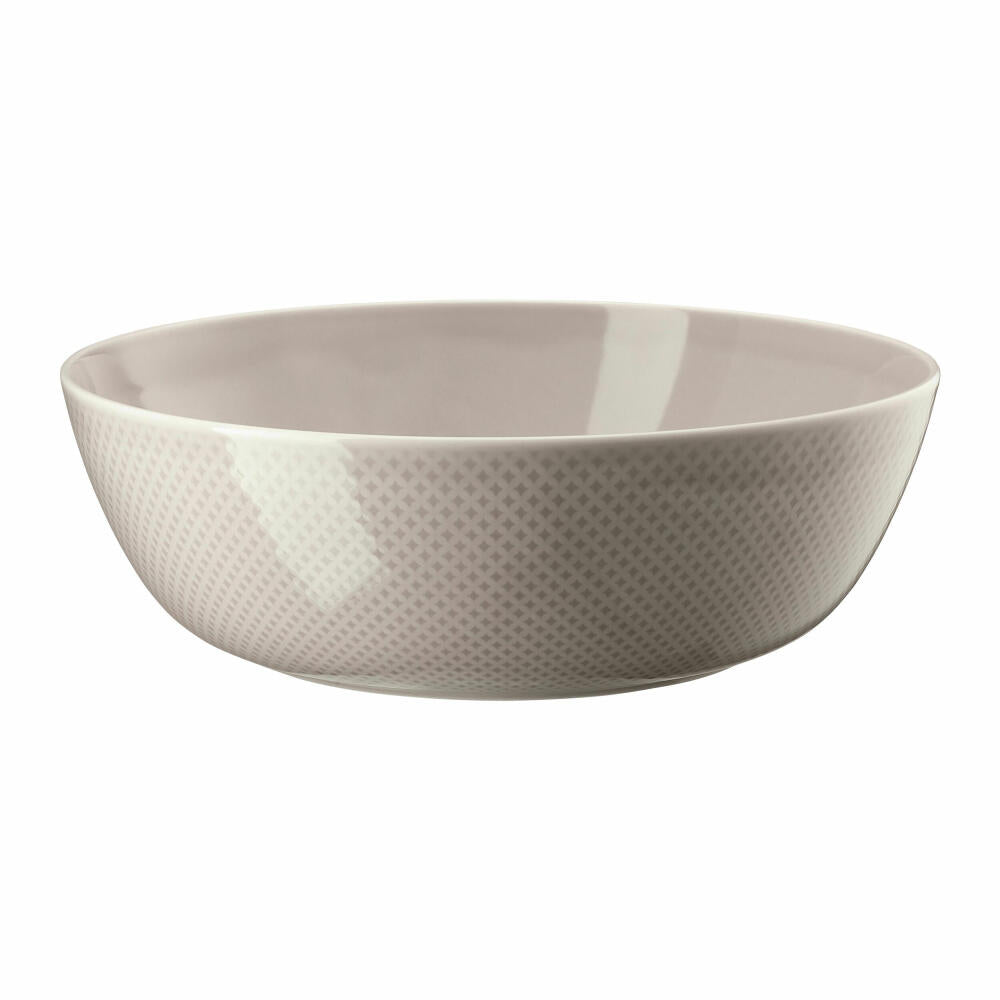 Rosenthal Schüssel Junto Soft Shell, Porzellan, Grau, 33 cm, 10540-405207-13333