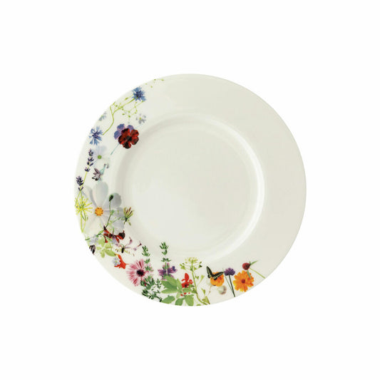 Rosenthal Frühstücksteller Brillance - Grand Air mit Fahne, Bone China, Mehrfarbig, 23 cm, 10530-405109-10023