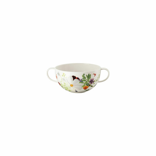 Rosenthal Suppen-Obertasse Brillance - Grand Air, Bone China, Mehrfarbig, 370 ml, 10530-405109-10422
