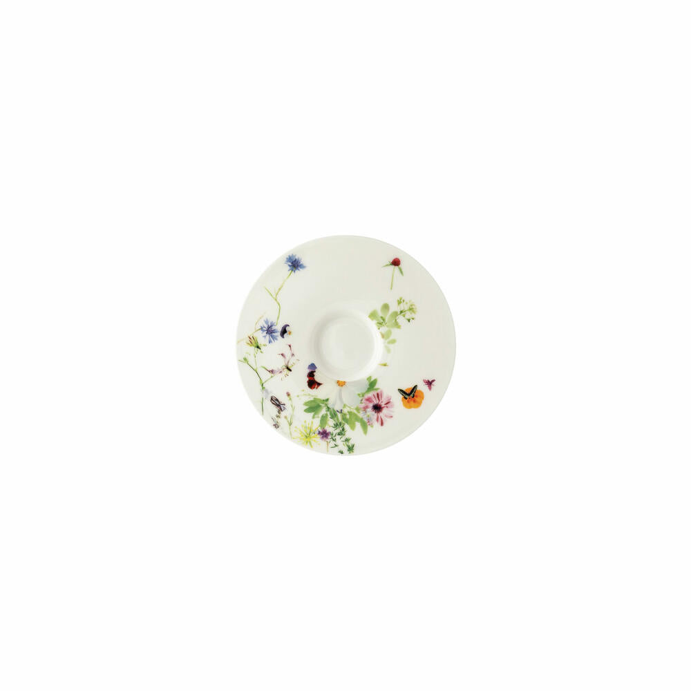 Rosenthal Espresso-Untertasse Brillance - Grand Air, Bone China, Mehrfarbig, 12 cm, 10530-405109-14716