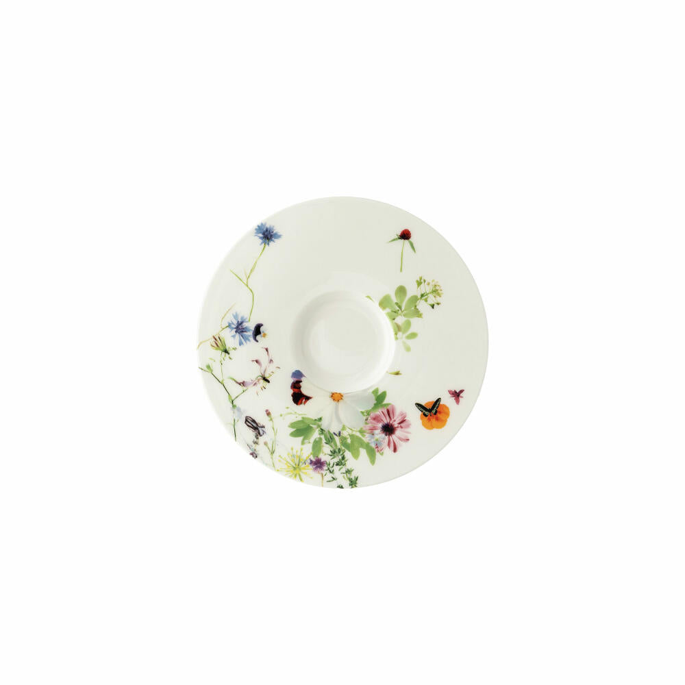 Rosenthal Tee- und Cappuccino-Untertasse Brillance - Grand Air, Bone China, Mehrfarbig, 16.2 cm, 10530-405109-14676