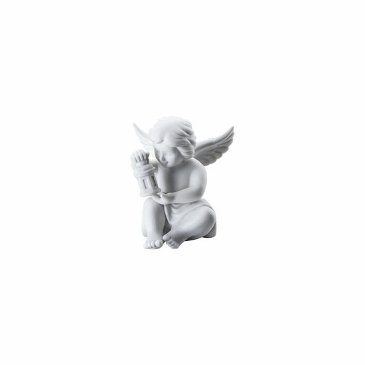 Rosenthal Dekofigur Engel mit Laterne, Porzellan, Weiß, 6.2 cm, 69054-000102-90532