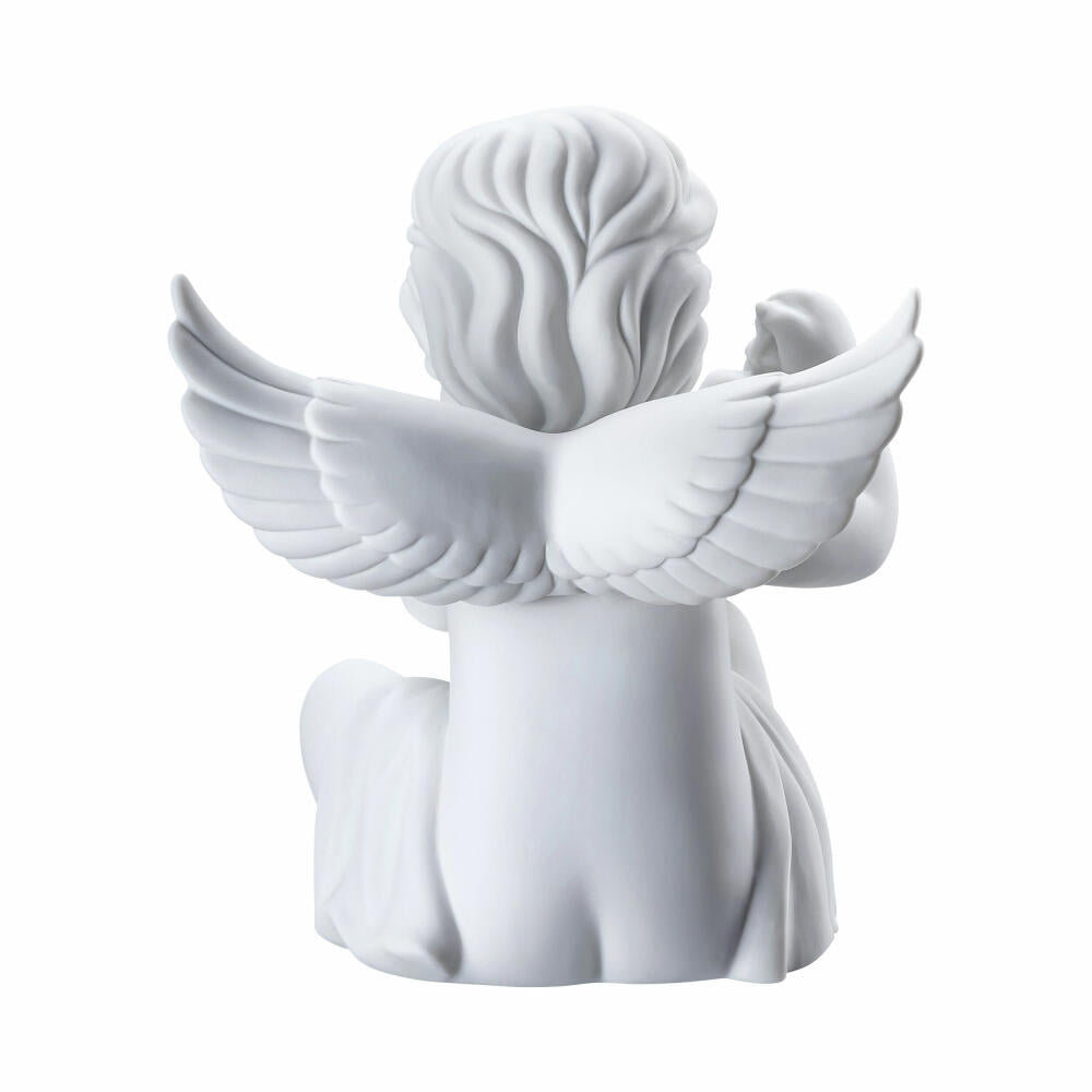 Rosenthal Dekofigur Engel mit Laterne, Porzellan, Weiß, 13.9 cm, 69056-000102-90532