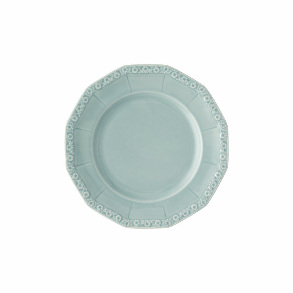 Rosenthal Frühstücksteller Maria Pale Mint, Porzellan, Grün, 21 cm, 10430-407167-10221