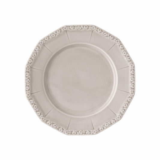 Rosenthal Speiseteller Maria Pale Orchid, Porzellan, Grau, 26 cm, 10430-407168-10226