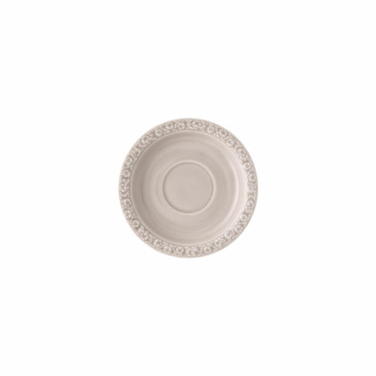 Rosenthal Kaffee-Untertasse Maria Pale Orchid, Porzellan, Grau, 14.1 cm, 10430-407168-14741