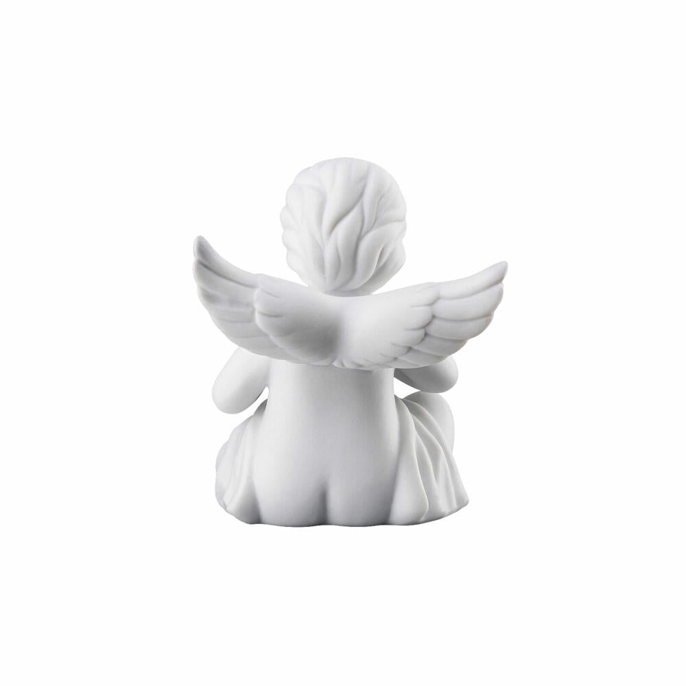 Rosenthal Dekofigur Engel mit Malerpalette, Porzellan, Weiß, 6.2 cm, 69054-000102-90535