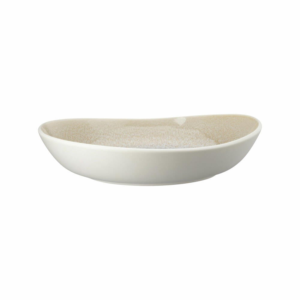 Rosenthal Teller Junto Dune tief, Keramik, Beige, 28 cm, 21540-405257-60358