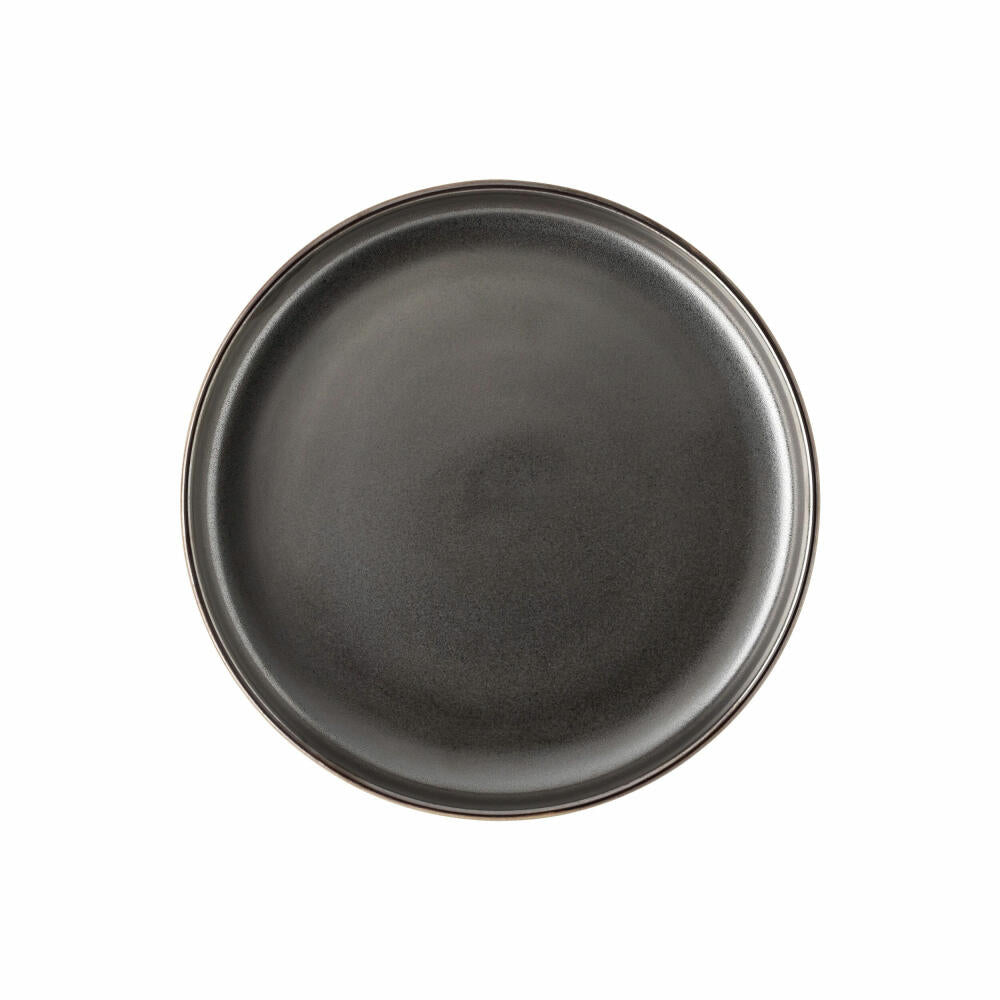 Rosenthal Gourmetteller Joyn Iron, Steinzeug, Grau, 24 cm, 24120-405303-60974