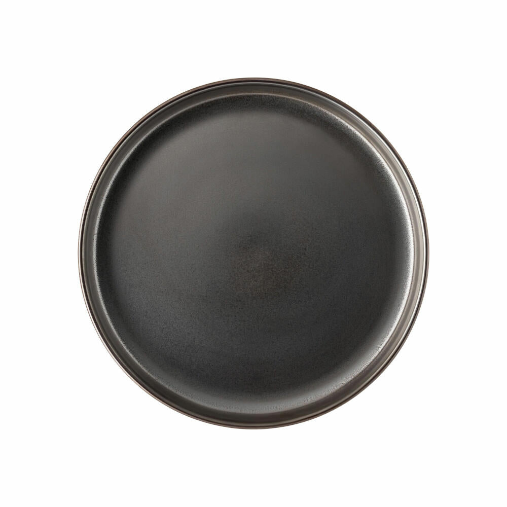 Rosenthal Gourmetteller Joyn Iron, Steinzeug, Grau, 26 cm, 24120-405303-60976