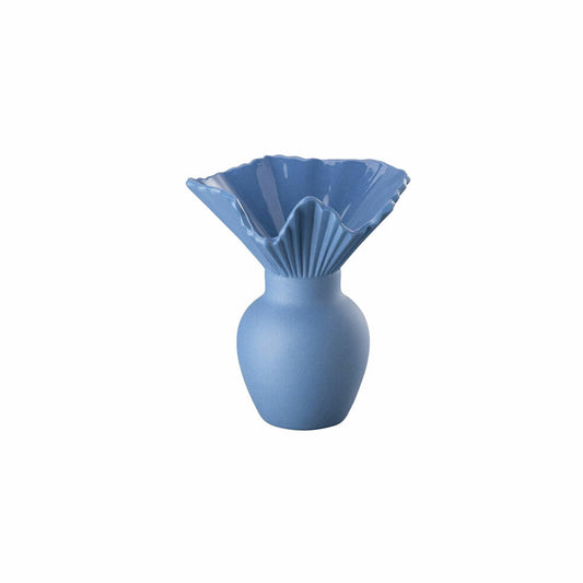 Rosenthal Vase Falda Midnight, Dekovase, Porzellan, Blau, 10 cm, 14438-426326-26010